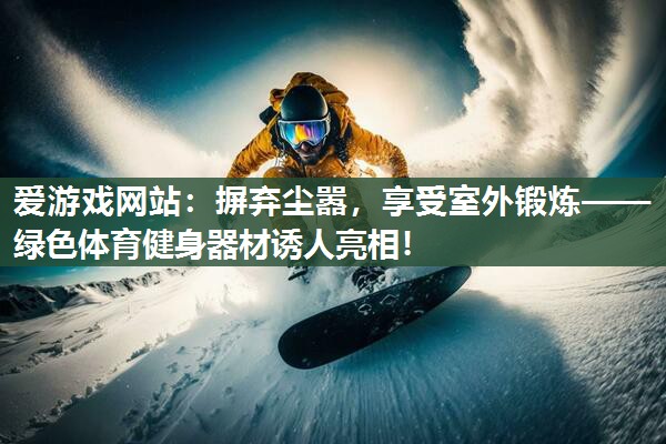 爱游戏网站：摒弃尘嚣，享受室外锻炼——绿色体育健身器材诱人亮相！