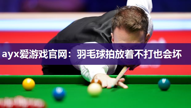羽毛球拍放着不打也会坏