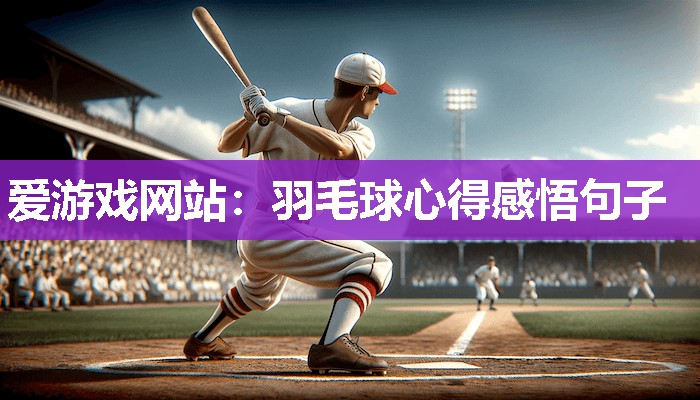 羽毛球心得感悟句子